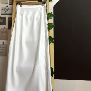 Skirt Satin Straight Cut