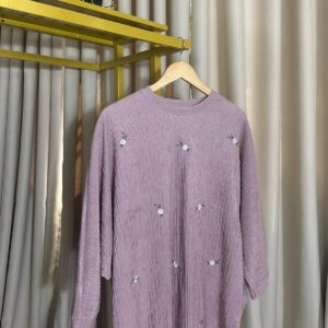 Batwing Blouse Sulam