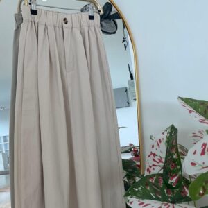 Nini Button Skirt A Cut